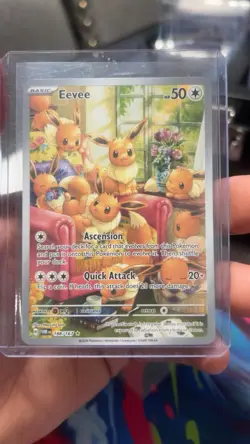 Eevee IR 188/167 Twilight Masquerade Pokemon Illustration Rare NM/M Eeveelutions - Image 1