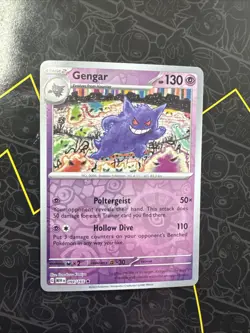 Gengar 094/165 Sv: Scarlet & Violet 151 Holo Rare Pokemon TCG - Image 1