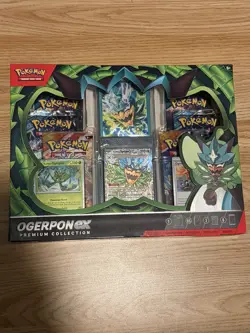 Pokemon TCG Ogerpon EX Premium Collection Box Brand New & Sealed - Image 1