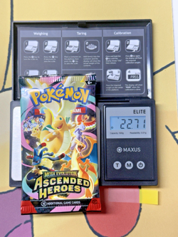 HEAVY GOD PACKUU SIRUU 22.71g Ascended Heroes Pokemon TCG Booster SAME DAY SHIP - Image 1