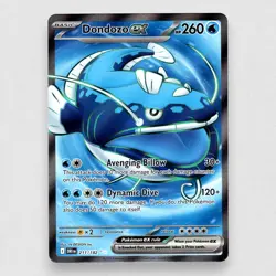 Dondozo ex 211/182 SV10: Destined Rivals Ultra Rare Pokemon TCG NM - Image 1