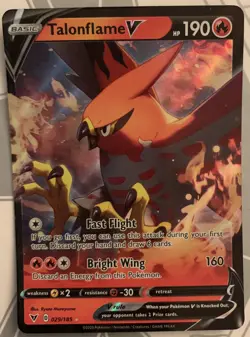 Talonflame V - 029/185 - SWSH Vivid Voltage - Pokemon - NM/M (R) - Image 1