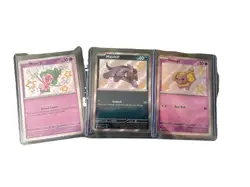 Pokemon TCG Shiny Lot of 3 (MINT). Mime Jr. Maschiff. Fidough. - Image 1