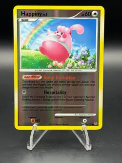 Pokemon TCG Happiny Platinum 76/127 Reverse Holo Common 2009 MP - Image 1