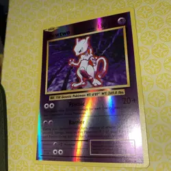 Pokemon xy evolutions Mewtwo 051 51 51/108 reverse rare holo mint condition - Image 2
