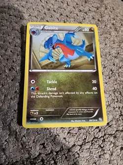 Pokemon TCG Gabite 88/124 Dragons Exalted Regular - Image 1