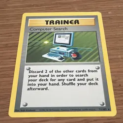 Pokemon TCG | Computer Search - 71/102 | Base Set Regular | NM - Image 1