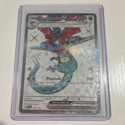 Pokemon TCG Dragapult ex 200/167 SV06 Twilight Masquerade Full Art Tera Holo EX - Image 1