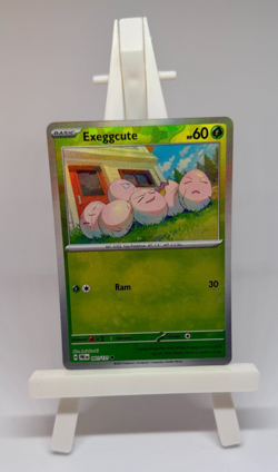 Pokemon TCG: Exeggcute 001/131 Master Ball Prismatic Evolutions NM - Image 1