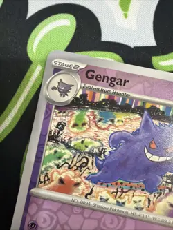 Gengar 094/165 - Scarlet Violet 151 Reverse Holo Rare Pokemon TCG NM - Image 2