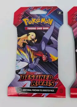 Pokemon TCG: SV-Destined Rivals Sleeved Booster Pack Lot Of 3 - Image 2