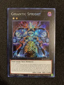 Yu-Gi-Oh! 3x Gigantic Sprite (BLTR-EN091) 1st Ed. NM/M - Image 3