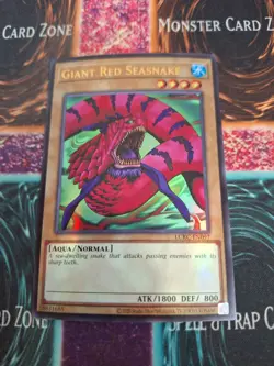 Yugioh Giant Red Seasnake LCKC-EN097 Ultra Rare Unlimited Near Mint - Image 1