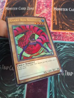 Yugioh Giant Red Seasnake LCKC-EN097 Ultra Rare Unlimited Near Mint - Image 2