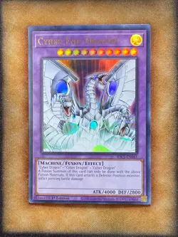 Yugioh Cyber End Dragon SDCS-EN041 Ultra Rare 1st Ed NM - Image 1