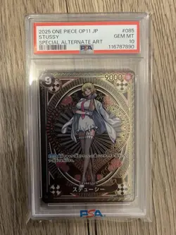 Stussy Sp PSA10 One Piece Card 288 - Image 1