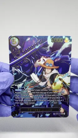 Portgas.D.Ace EB02-028 (SP) One Piece TCG - Carrying On His Will OP13 Alt Art - Image 2