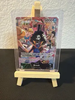 OP15-022 Brook Alt Art Leader Adventure on Kami’s Island One Piece TCG English - Image 1