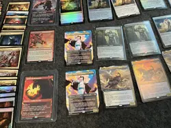 Magic the Gathering Foundations 100+card Mythics Mostly all foils - Image 2