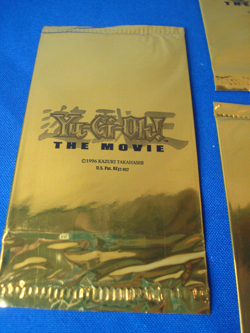 10 New Sealed YU-GI-OH! The Movie Gold Pack PROMO 1996 2004 - Image 2