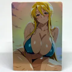 Highschool of the Dead Shizuka Marikawa Goddess Anime Waifu ACG Foil Card - Image 1