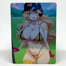 Suketto Sanjou Sandy Bash Goddess Anime Waifu ACG Foil Card - Image 1