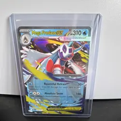 Pokemon Mega Froslass EX Holo Stage 1 047/217 310 HP 150 Attack Card - Image 1