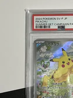 Rising Price Pikachu Summer Promo PSA10 Pokemon Card - Image 2