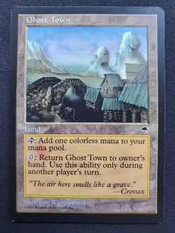 Ghost Town - Tempest *NM* Near Mint MTG - Image 1