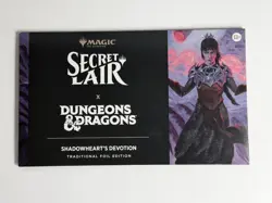 MTG Secret Lair x Dungeons & Dragons: Shadowheart's Devotion Foil Sealed - Image 1