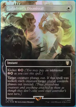 Galadriel's Dismissal (Borderless 500) FOIL Lord of Rings NM (513921) ABUGames - Image 1