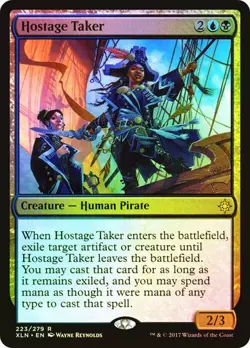 Magic The Gathering MTG HOSTAGE TAKER FOIL Ixalan NM Near Mint - Image 1