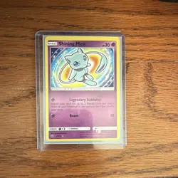Pokemon Shining Mew Shining Legends Shiny Holo Rare 40/73 English Card - Image 1