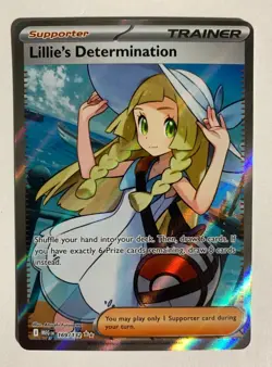 Pokemon TCG: Lillie's Determination 169/132 Me01: Mega Evolution Holo - Image 1