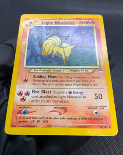 Pokemon Light Ninetales 50/105 Neo Destiny Set - Image 3