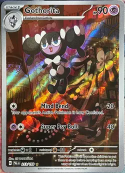 Gothorita Illustration Rare Holo - 213/193 - Paldea Evolved Pokemon 2023 - Image 1