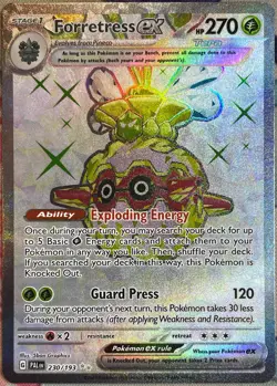 Forretress ex Full Art Ultra Rare - 230/193 - Paldea Evolved Pokemon 2023 - Image 1