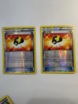 Pokemon BW Plasma Blast Trainer Item Ultra Ball 90/101 Reverse HOLO Uncommon - Image 1