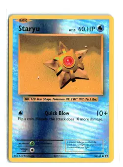 STARYU 30/108 XY EVOLUTIONS REVERSE HOLO POKEMON TCG LP - Image 1