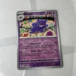 Pokemon TCG Gengar 094/165 Sv: Scarlet & Violet 151 Reverse Holo NM - Image 2