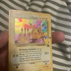 Pokemon Pikachu 25th celebrations #24-25 Perfect condition - Image 4