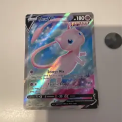 The Pokemon Company Mew V Full Art Ultra Rare Holo 250/264 Fusion Strike - Image 1