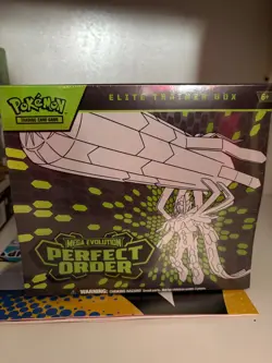 Pokemon TCG: Mega Evolution 3: Perfect Order: Elite Trainer Box Sealed - Image 1