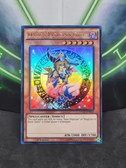 Yugioh Dark Magician Girl YGLD-ENB03 Ultra Rare 1st Edition NM - Image 1
