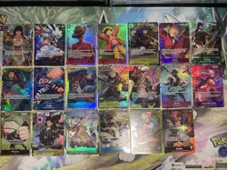 One Piece Card Lot English. All Cards Are NM! - Image 1