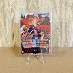 Lucy Foil Adventure on Kami's Island Alternate Art OP15-002 One Piece CCG - Image 1