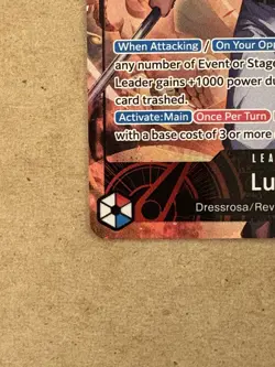 Lucy Foil Adventure on Kami's Island Alternate Art OP15-002 One Piece CCG - Image 5