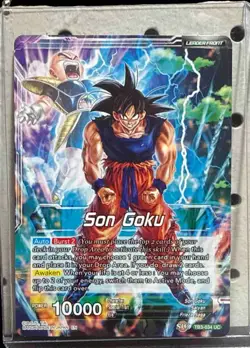 Dragonball Super Leader Card Son Goku the Legendary Super Saiyan TB3-034 UC Foil - Image 1
