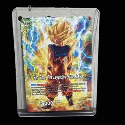 Dragonball Super Leader Card Son Goku the Legendary Super Saiyan TB3-034 UC Foil - Image 2