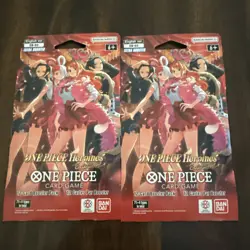Bandai One Piece Card Game Heroines Edition EB-03 Booster Pack Lot Of 2 English - Image 1